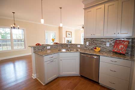 kitchen, placing the most important rooms in your home